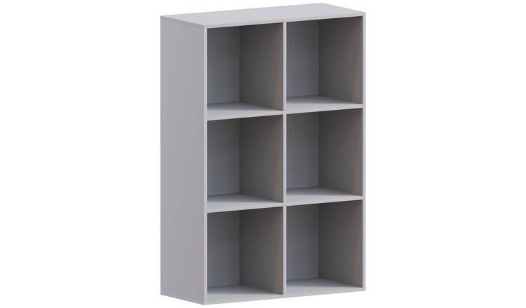 Vida Designs Durham 2x3 Cube Storage Unit - Grey