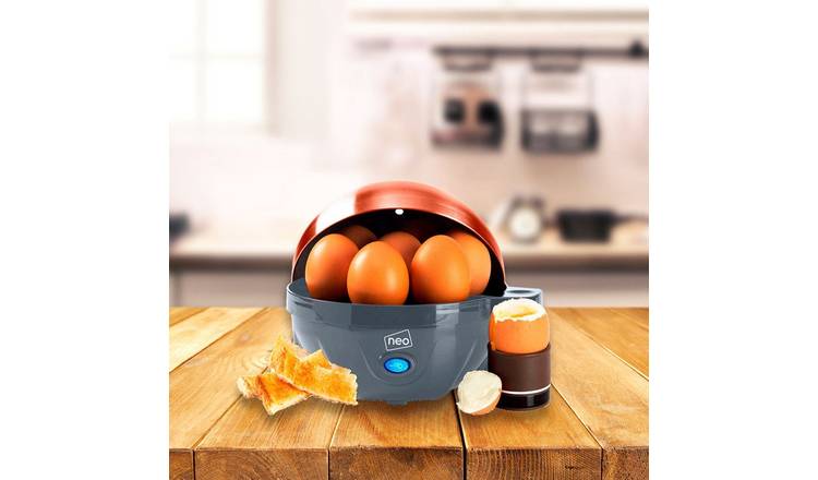 Neo 3 in 1 Electric Egg Boiler, Poacher & Steamer - Grey