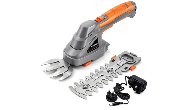Terratek 7.2V Cordless Shrub & Grass Shear Trimmer