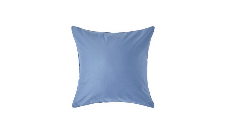 Homescapes Egyptian Cotton Sateen Pillowcase - 40 x 40 cm - Air Force Blue