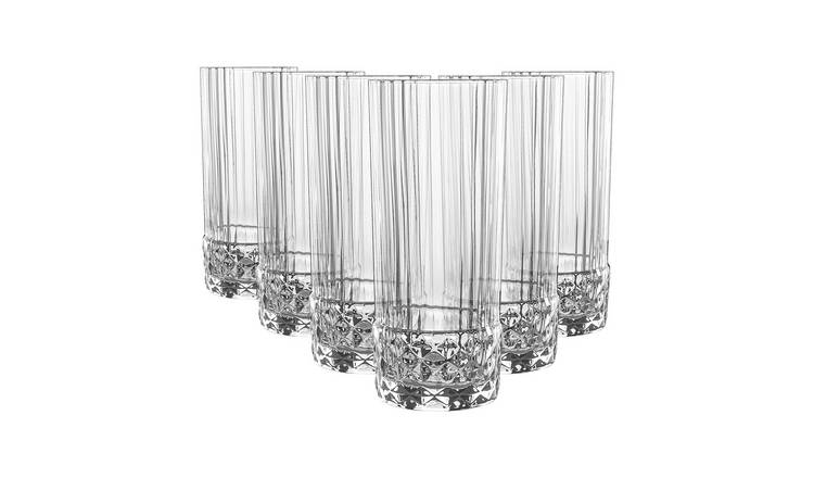 Bormioli Rocco America '20s Highball Glasses - 400ml - Clear - Pack of 12