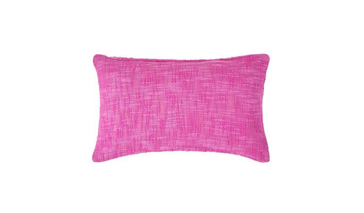 Homescapes Pink Nirvana Cotton Rectangular Cushion Cover - 30 x 50 cm