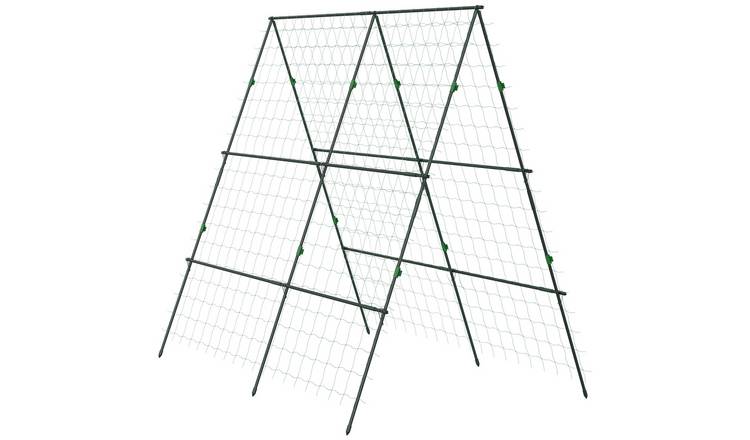Outsunny A Frame Cucumber Trellis - Green
