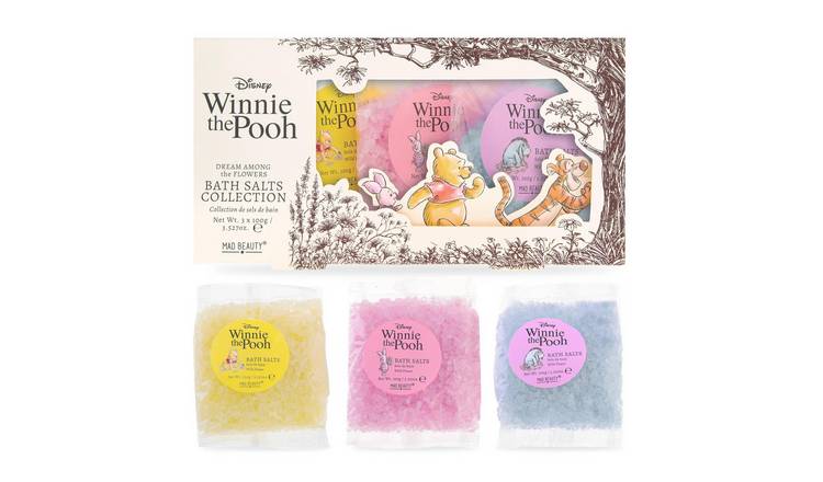 Mad Beauty Disney Winnie The Pooh Bath Salt Trio - Wildflower