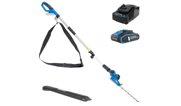 Hyundai 20V Cordless Long Reach Pole Hedge Trimmer - 45cm