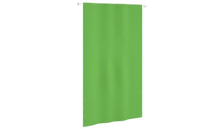 Walplus Polyester Oxford Balcony Screen - Light Green - 140 x 240 cm