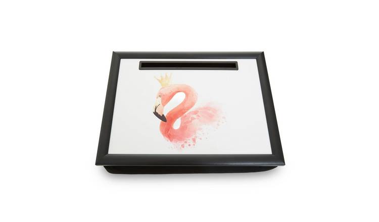 Orsina Portada Queen Flamingo Lap Tray with Ipad Holder