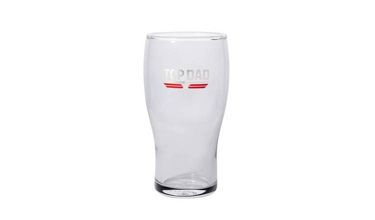 Widdop Top Dad Pint Glass - Clear