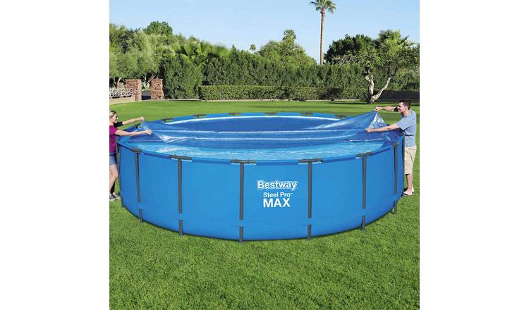 Walplus for 549 cm Pools Polyethylene Solar Pool Cover - Blue - 527 cm
