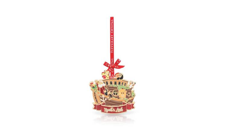 Tipperary Metal Sparkle Noahs Ark Hanging Decoration