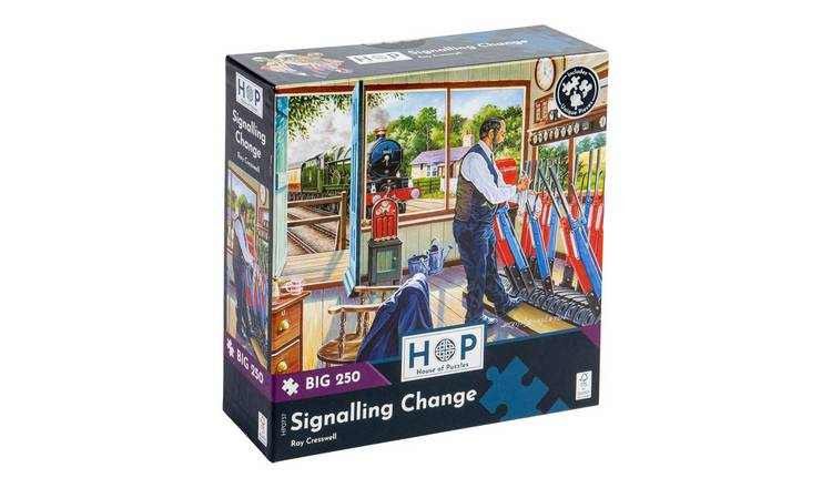 The House of Puzzles Signalling Change BIG 250 Piece Jigsaw Puzzle