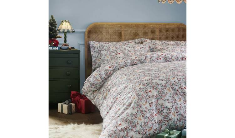 Cath Kidston Polar Ditsy Blue Duvet Cover Set - Double