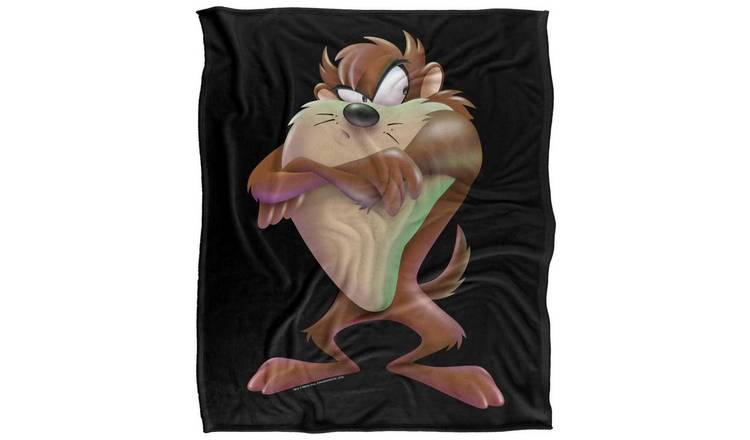 Looney Tunes Taz Soft Touch Blanket - 152cm x 127cm