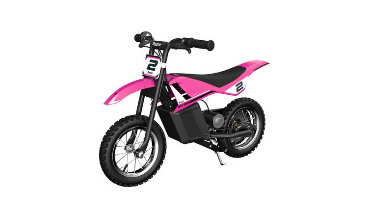 Razor MX125 Dirt Rocket 12" 90W 12V Kids Electric Motorbike - Pink