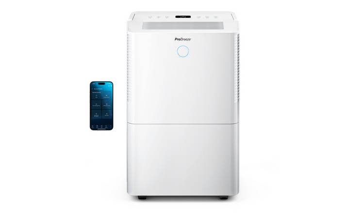 Pro Breeze 40L Smart Compressor Dehumidifier - White