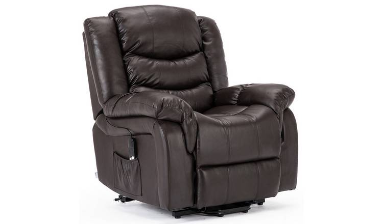 Furniture Online Seattle Electric Single Motor Rise Recliner Chair - Brown