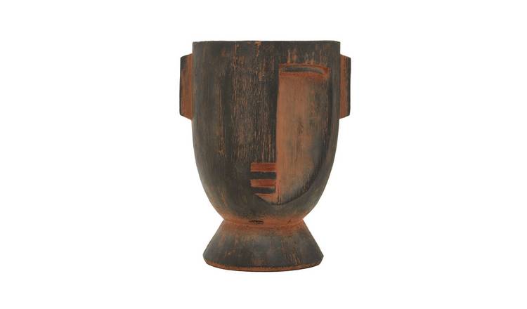 Orsina Darnell Large Rustic Face Planter