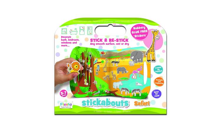 Fiesta Crafts Safari Stickabouts - 3 Years +