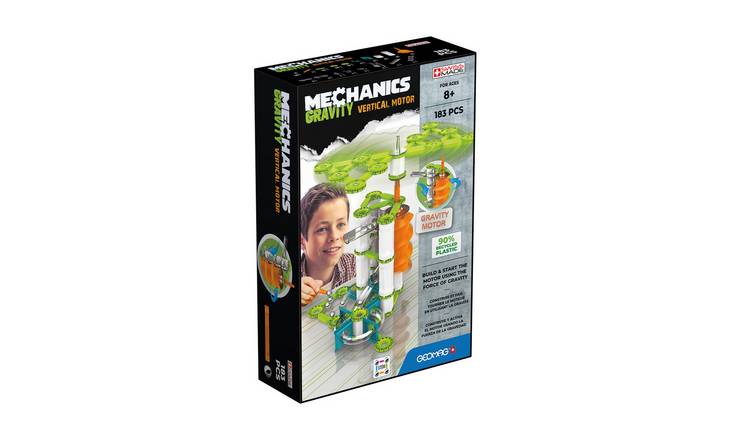 Geomag Mechanics Gravity Vertical Motor 183 Piece Magnetic Set