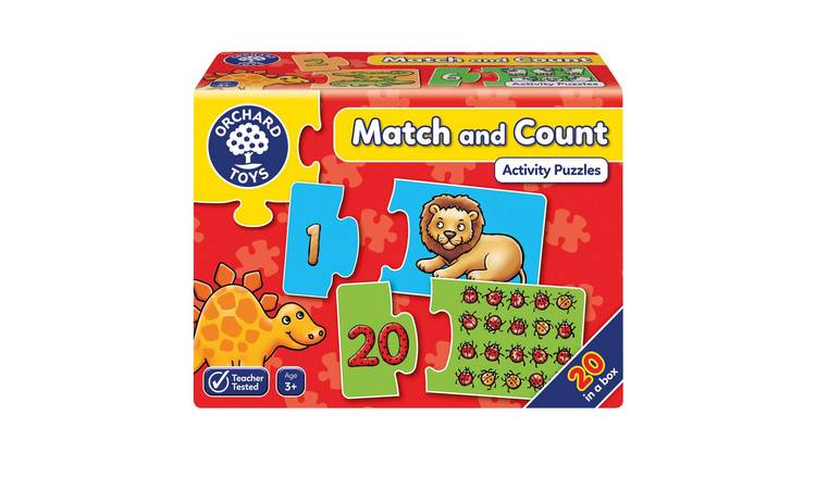 Orchard Toys Match and Count Jigsaw Puzzle - 24 Piece