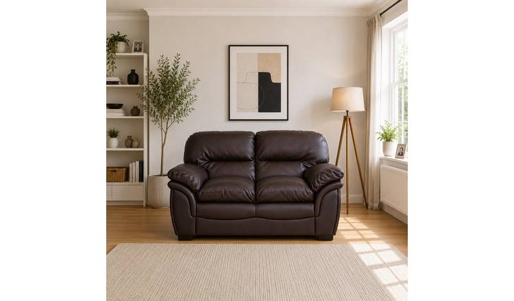Artemis Home Leverton 2 Seat Sofa - Brown
