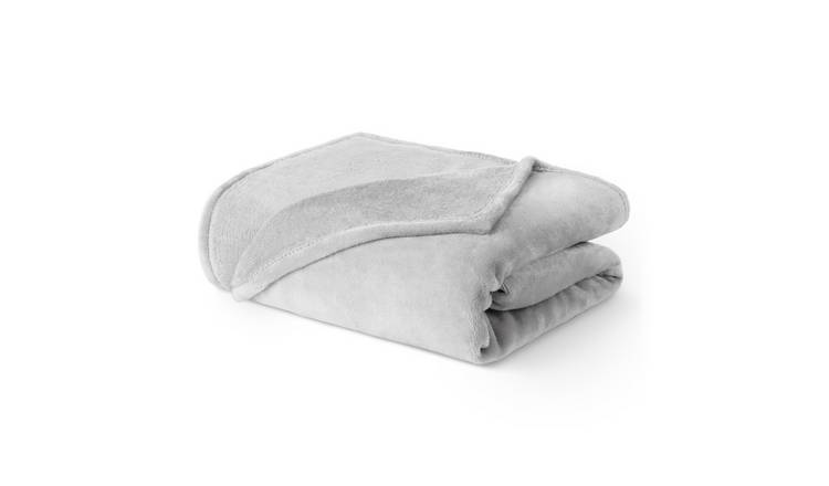 LIVIVO Single Fleece Blanket - Misty Grey