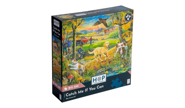 The House of Puzzles Catch Me If You Can BIG 500 Piece Jigsaw Puzzle