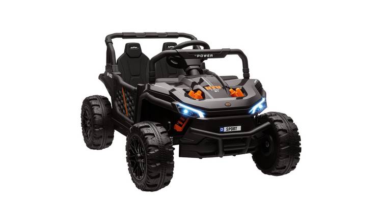 AIYAPLAY 12V Age 3 to 5 Years Remote Control 4 Wheel Ride on Car – Black