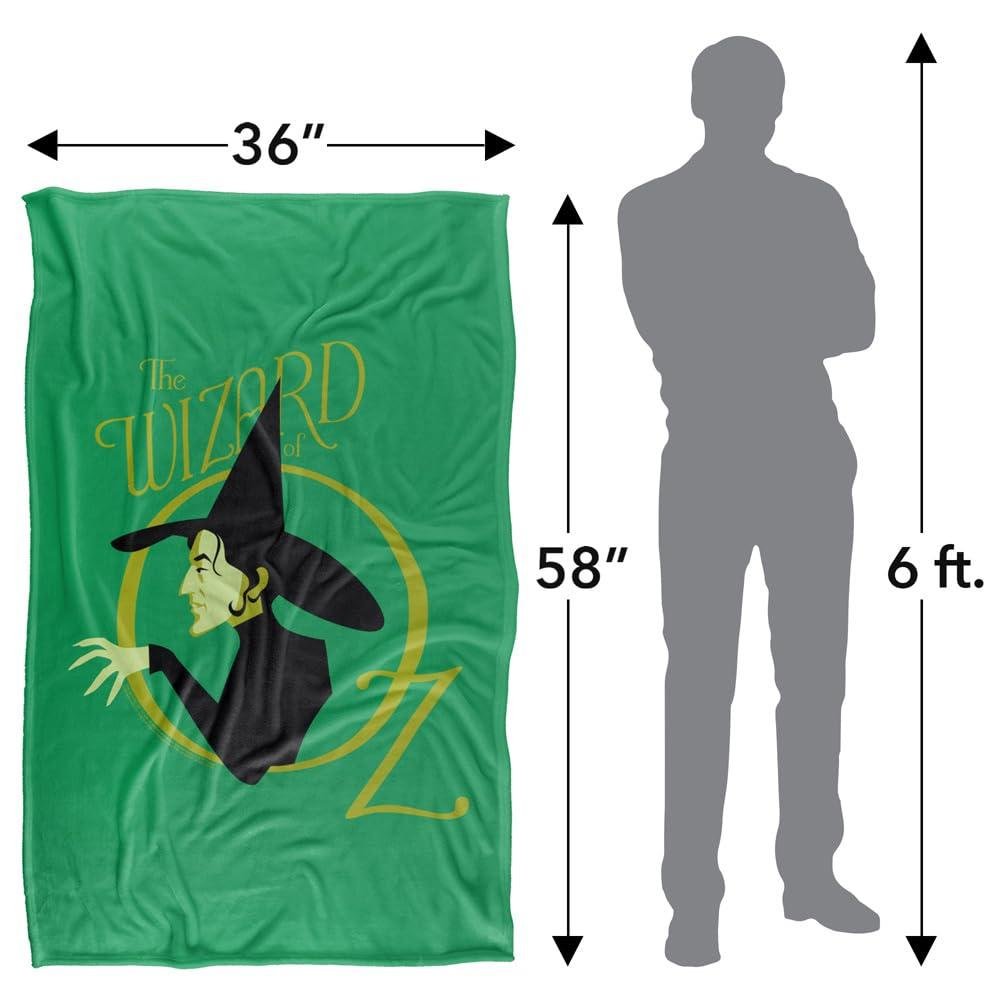 The Wizard Of Oz The Wicked Witch Of The West Blanket - 147cm x 91cm - Image 4