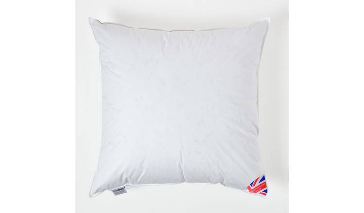 Homescapes Duck Feather Cushion Pad Insert -  80 x 80 cm