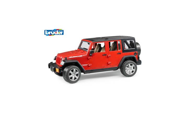 Bruder 1:16 Unlimited Rubicon Jeep Wrangler - Red