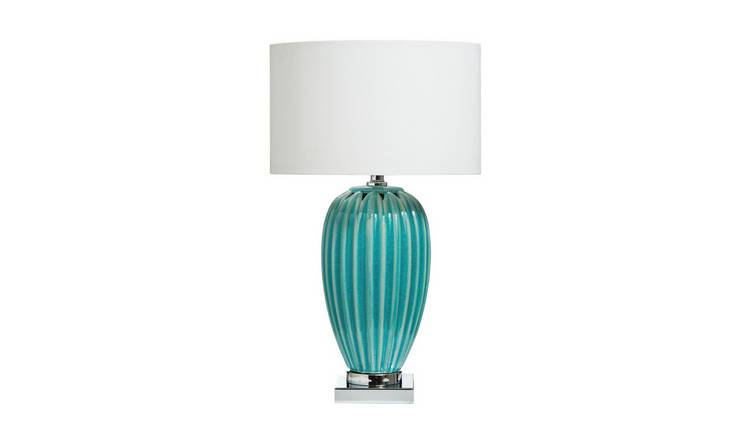 Orsina Ceramic Table Lamp – Blue and White