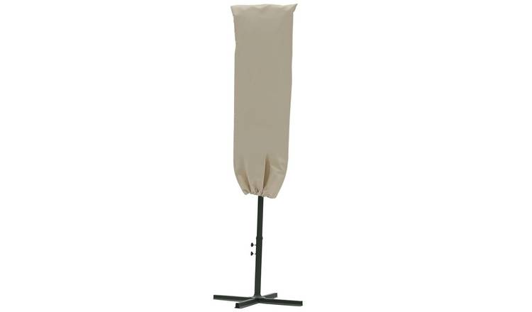 Outsunny Weatherproof Garden Parasol Cover - Khaki