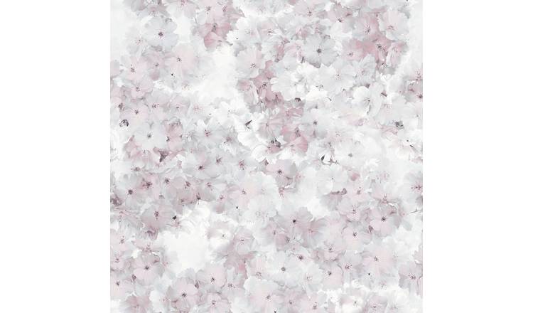 Muriva Apple Blossom Wallpaper - Rose