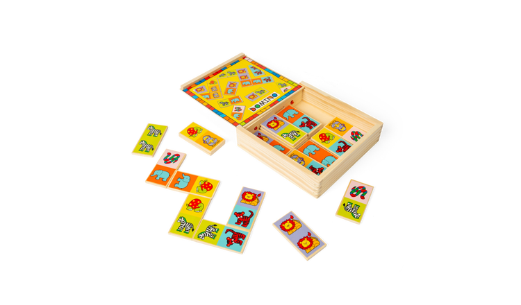 Bigjigs Toys Animal Dominoes - 10 Months +