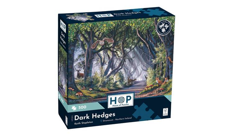 The House of Puzzles Dark Hedges 500 Piece Jigsaw Puzzle