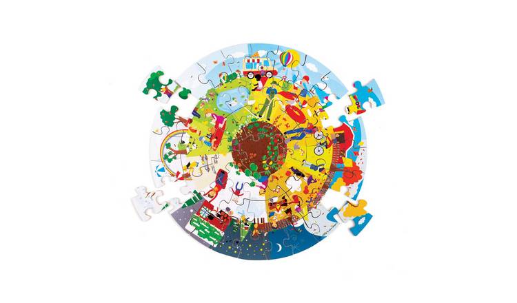 Bigjigs Toys The Four Seasons Circular Floor Puzzle - 2 Years +