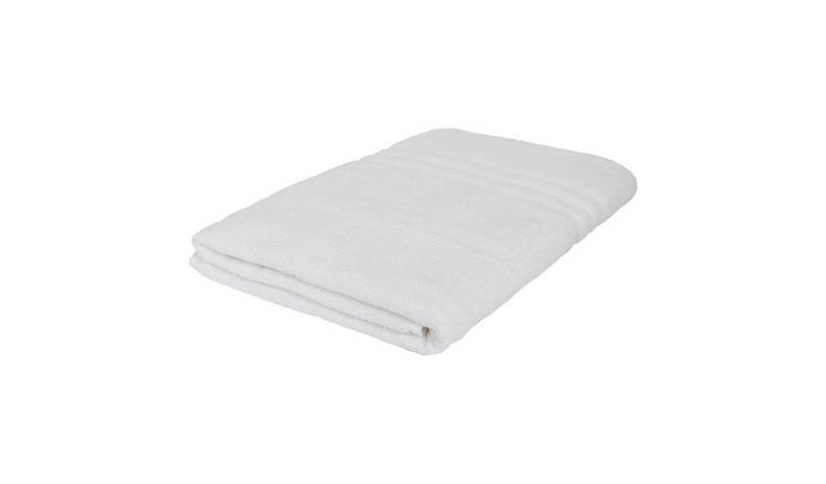 Nicola Spring Cotton Bath Sheet - White