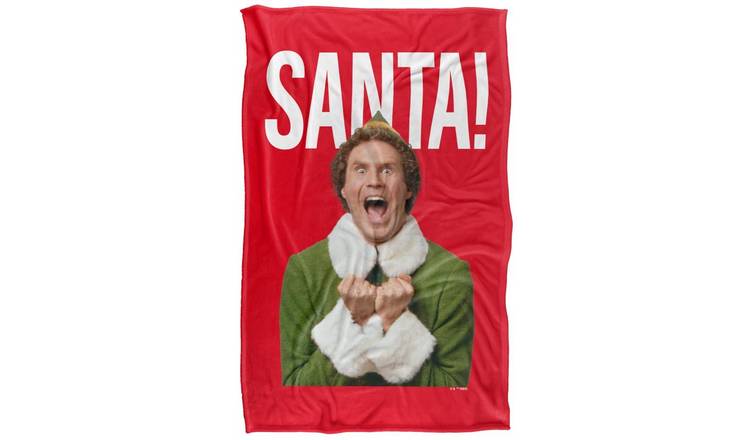Elf Christmas Saaaaaanta Soft Touch Blanket - 152cm x 127cm