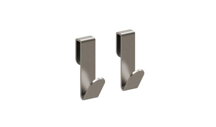 Cosmic Architect Towel Hook - Brushed Stainless Steel