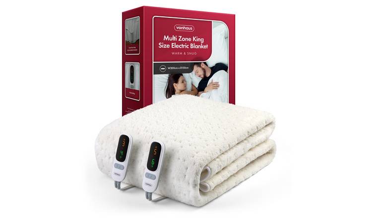 VonHaus King Size 6 Setting Heated Mattress Topper - Multi Zone