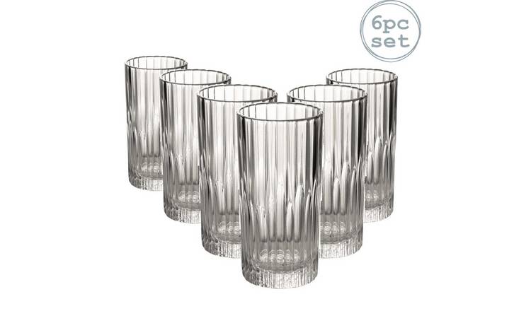 Duralex Manhattan 305ml Vintage Collins Highball Tumblers - Pack of 6