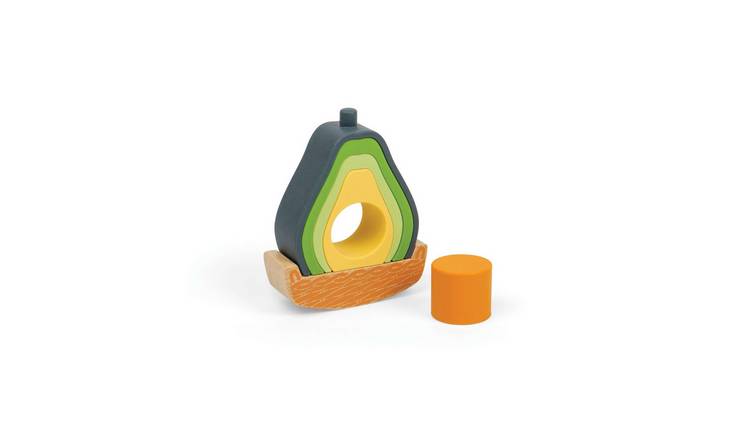 Bigjigs Toys Rocking Avocado 12 Months +