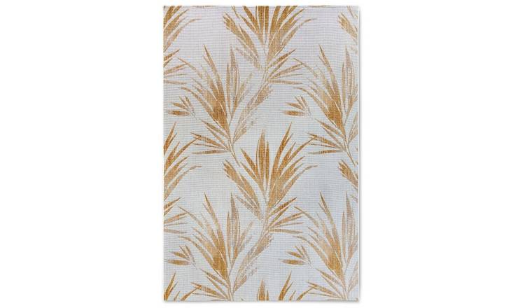 Villeroy & Boch Cream 1767 Indoor Outdoor Flat Weave Floral Rug - 160 x 235cm