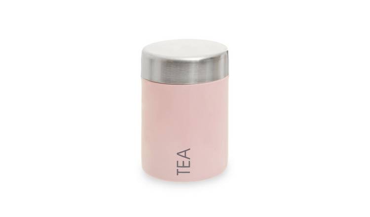 Orsina Liberty Enamel Tea Canister – Pink