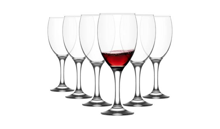 LAV Empire Red Wine Glasses -  Pack of 6 - 590ml