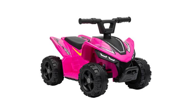 AIYAPLAY 6V 18-48 Months Ride On Quad Bike – Rose Red