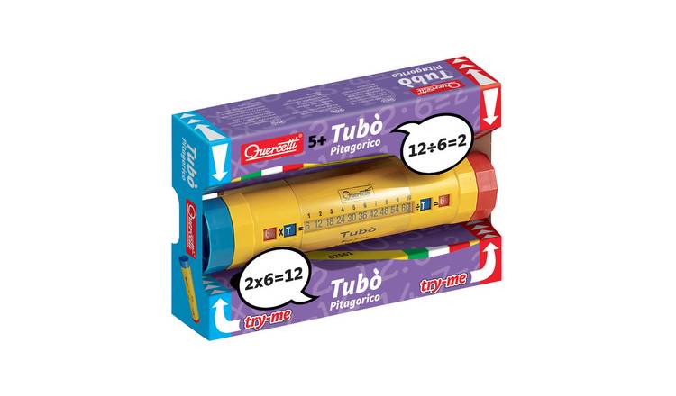 Quercetti Tubo Pitagorico Multiplication Division Educational Learning Tube