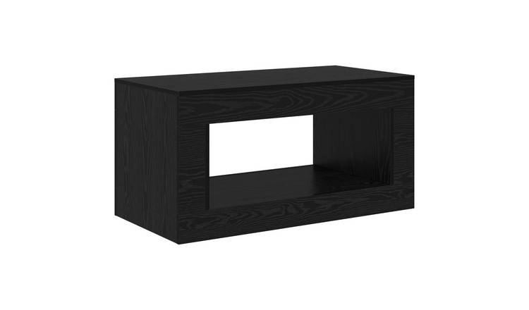 Walplus Coffee Table - Black Oak - 99.5 x 50 x 50 cm