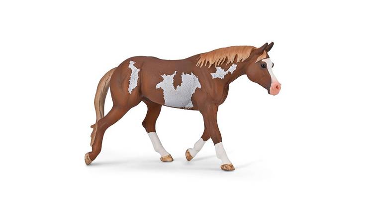 CollectA American Paint Horse Stallion Chestnut Overo - 3 Years +